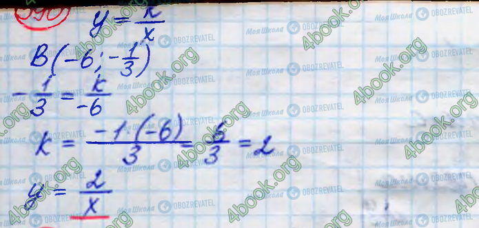 ГДЗ Алгебра 8 класс страница 390